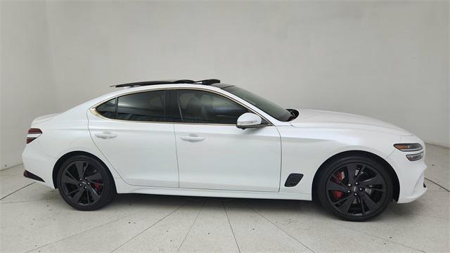 used 2022 Genesis G70 car, priced at $35,750