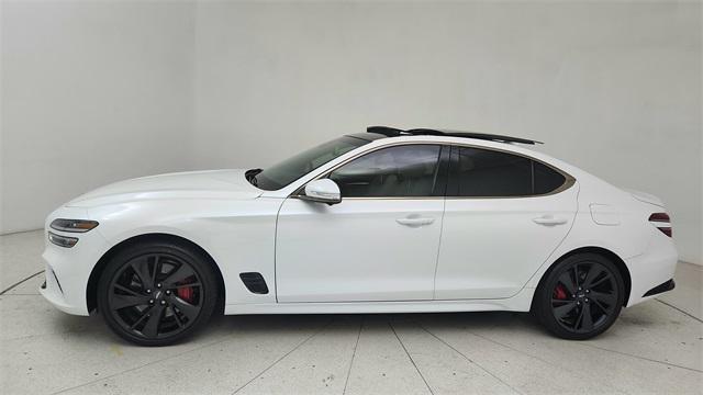 used 2022 Genesis G70 car, priced at $35,750