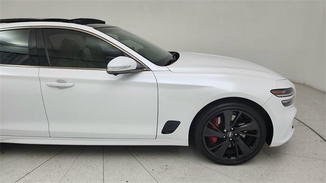 used 2022 Genesis G70 car, priced at $35,750