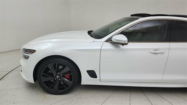 used 2022 Genesis G70 car, priced at $35,750