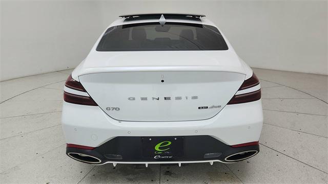 used 2022 Genesis G70 car, priced at $35,750