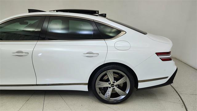 used 2025 Genesis G80 car, priced at $53,750