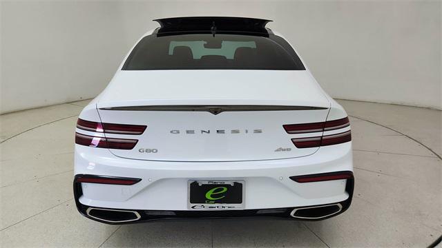 used 2025 Genesis G80 car, priced at $53,750