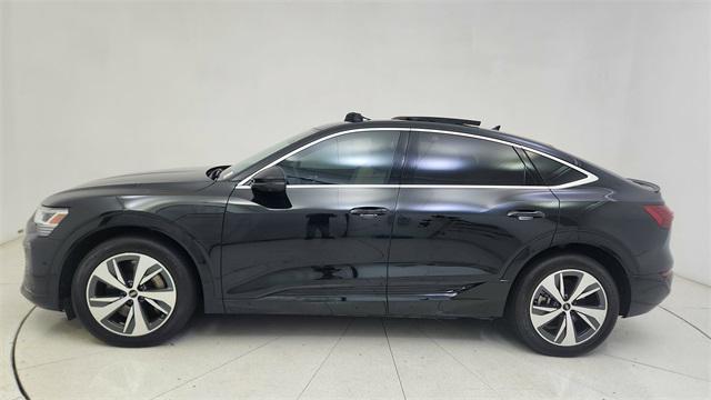 used 2024 Audi Q8 e-tron car, priced at $37,950