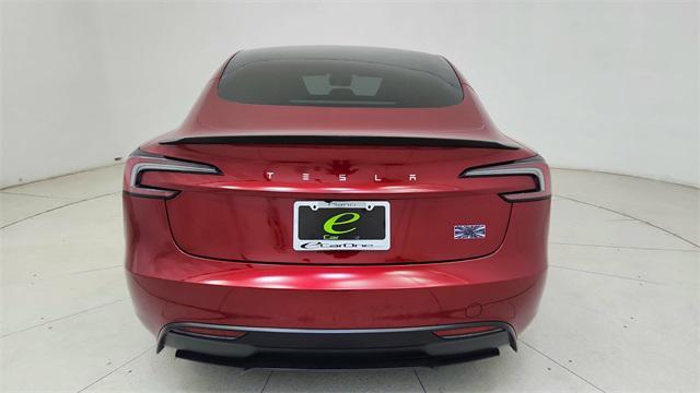 used 2024 Tesla Model 3 car, priced at $41,950