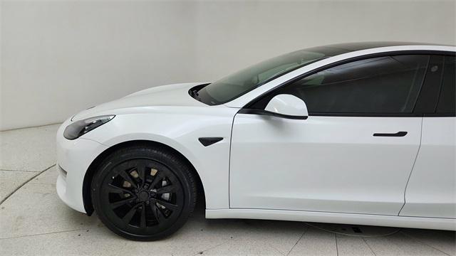 used 2022 Tesla Model 3 car, priced at $29,650