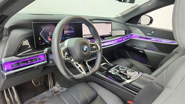 used 2024 BMW 740 car, priced at $71,750
