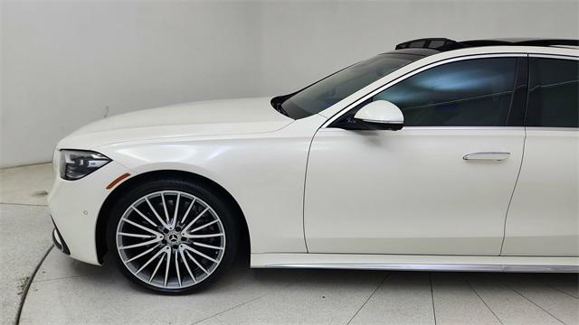 used 2022 Mercedes-Benz S-Class car, priced at $59,950