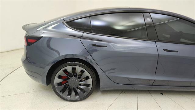 used 2023 Tesla Model 3 car, priced at $32,750