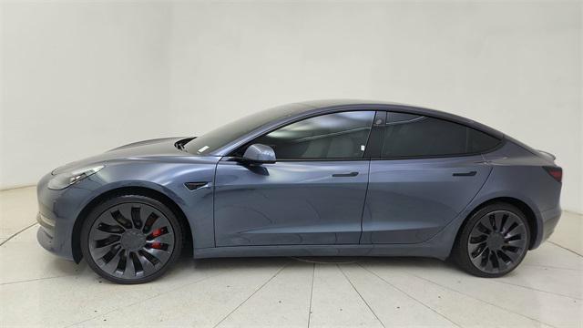 used 2023 Tesla Model 3 car, priced at $32,750
