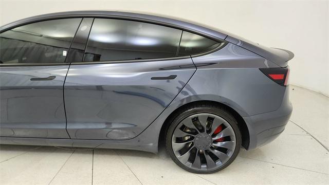 used 2023 Tesla Model 3 car, priced at $32,750