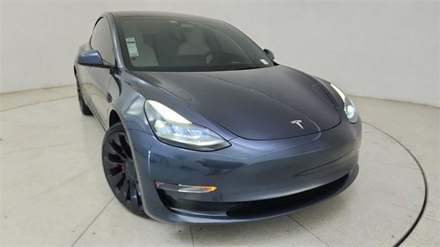 used 2023 Tesla Model 3 car, priced at $32,750