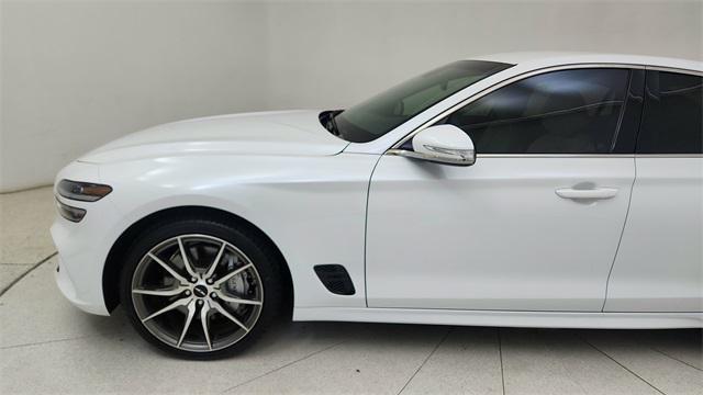 used 2024 Genesis G70 car, priced at $30,850