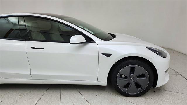 used 2022 Tesla Model 3 car, priced at $27,450