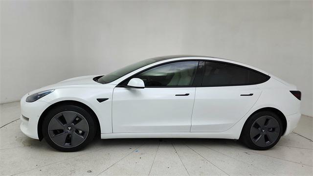 used 2022 Tesla Model 3 car, priced at $27,450