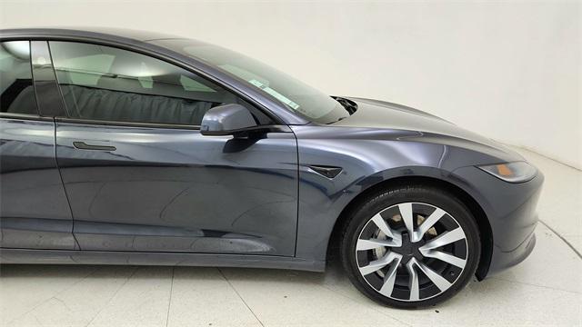 used 2024 Tesla Model 3 car, priced at $34,750