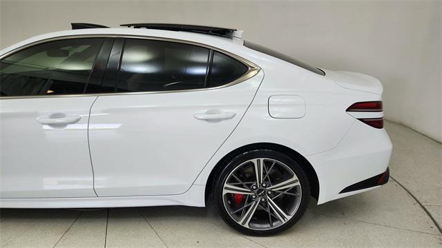 used 2025 Genesis G70 car, priced at $42,750