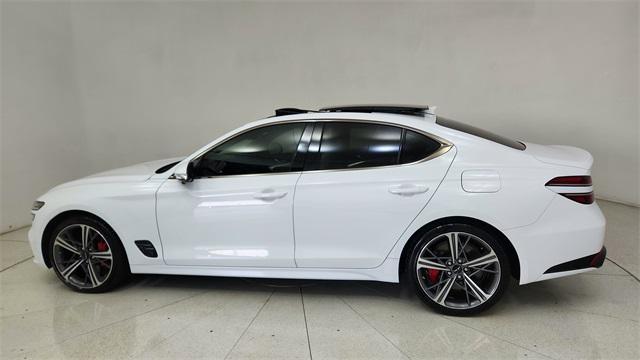 used 2025 Genesis G70 car, priced at $42,750
