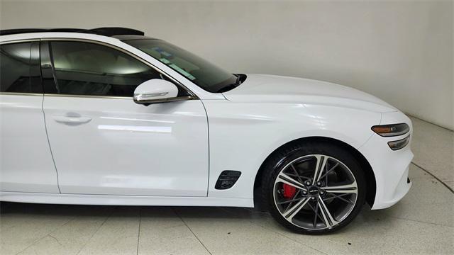 used 2025 Genesis G70 car, priced at $42,750