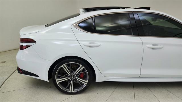 used 2025 Genesis G70 car, priced at $42,750