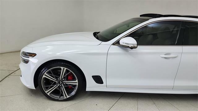 used 2025 Genesis G70 car, priced at $42,750