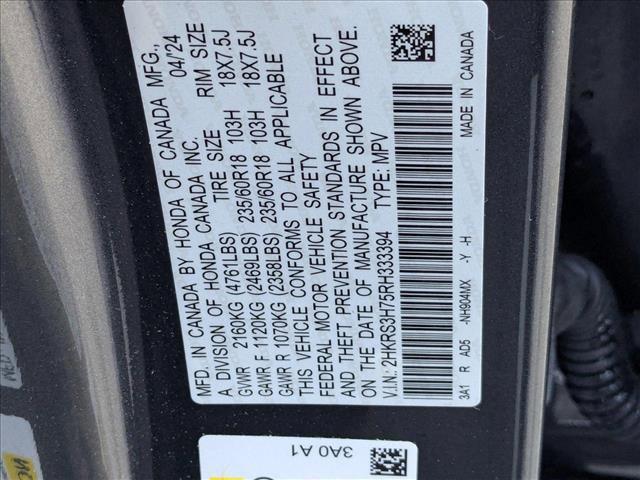used 2024 Honda CR-V car, priced at $31,495