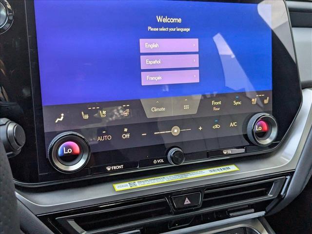 new 2025 Lexus TX 500h car, priced at $69,725