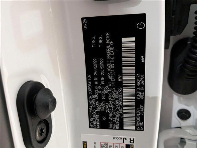 new 2025 Lexus LX 700h car, priced at $115,023