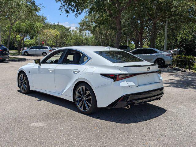 used 2023 Lexus IS 350 car, priced at $43,998