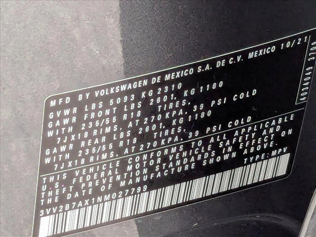 used 2022 Volkswagen Tiguan car, priced at $23,995