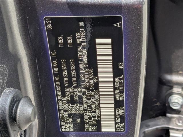 used 2021 Toyota Highlander Hybrid car, priced at $28,988