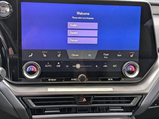 new 2026 Lexus TX 350 car, priced at $55,422