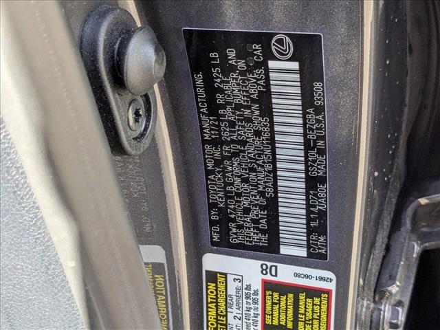 used 2022 Lexus ES 350 car, priced at $35,495