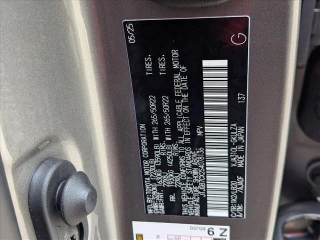 new 2025 Lexus LX 600 car, priced at $110,065