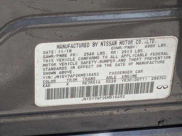 used 2019 INFINITI Q50 car, priced at $17,995