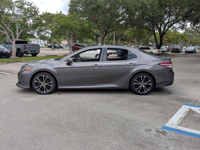 used 2019 Toyota Camry Hybrid car, priced at $21,995