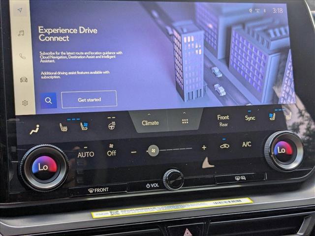 new 2025 Lexus TX 350 car, priced at $61,752