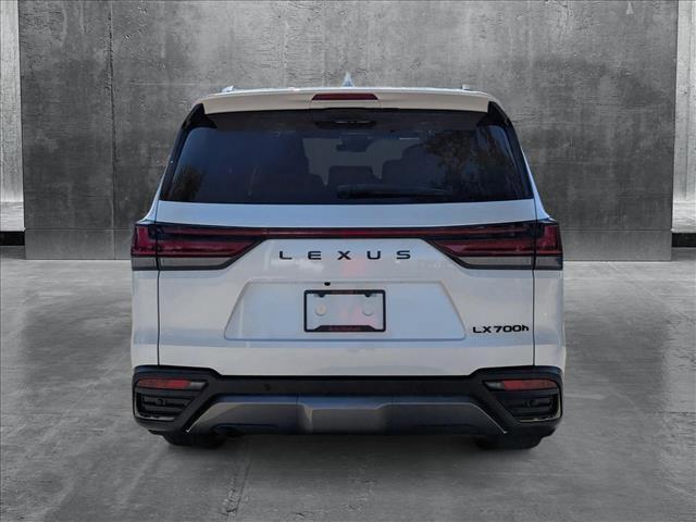 new 2025 Lexus LX 700h car, priced at $124,823