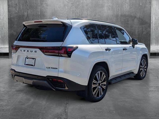 new 2025 Lexus LX 700h car, priced at $124,823