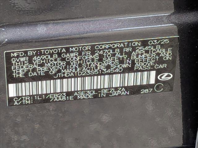 new 2025 Lexus IS 300 car, priced at $47,098