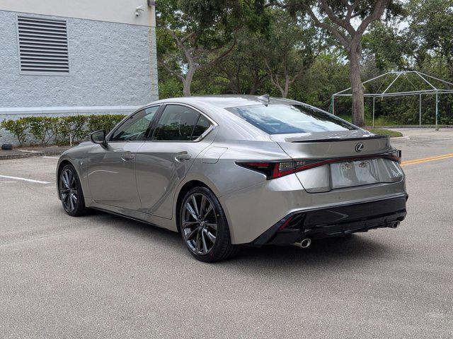 used 2023 Lexus IS 350 car, priced at $41,995