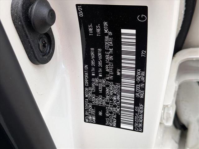 used 2021 Toyota Land Cruiser car, priced at $75,995