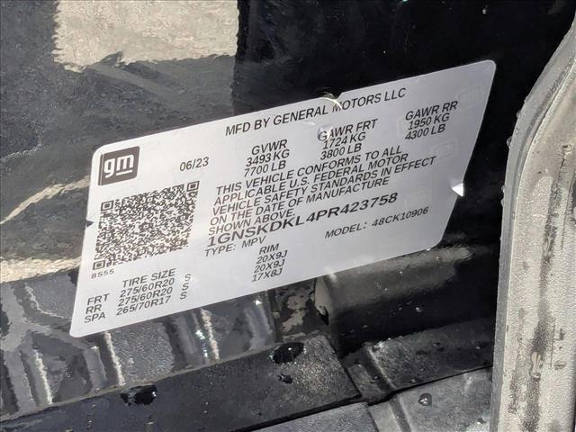 used 2023 Chevrolet Suburban car, priced at $59,995