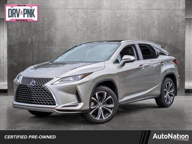 used 2021 Lexus RX 450h car, priced at $42,577