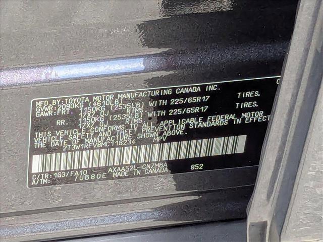 used 2021 Toyota RAV4 car, priced at $20,995