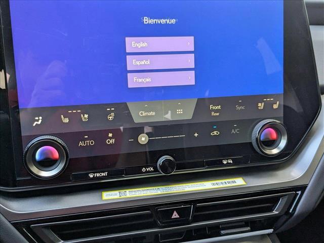 new 2025 Lexus TX 350 car, priced at $63,460