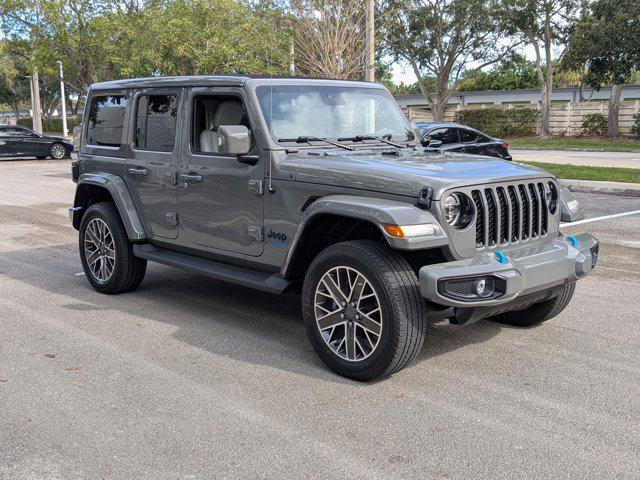 used 2022 Jeep Wrangler Unlimited 4xe car, priced at $38,995