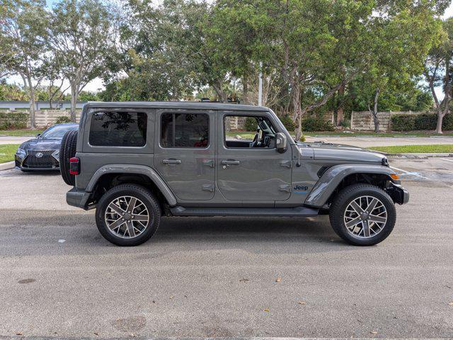 used 2022 Jeep Wrangler Unlimited 4xe car, priced at $38,995