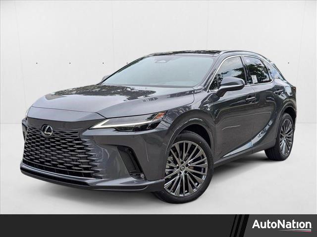 new 2025 Lexus RX 450h+ car, priced at $77,244