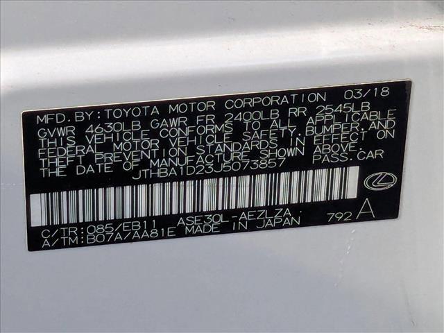 used 2018 Lexus IS 300 car, priced at $21,495
